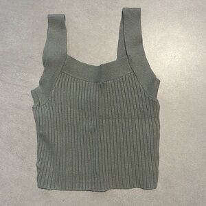 Green Abercrombie & Fitch Tank Top